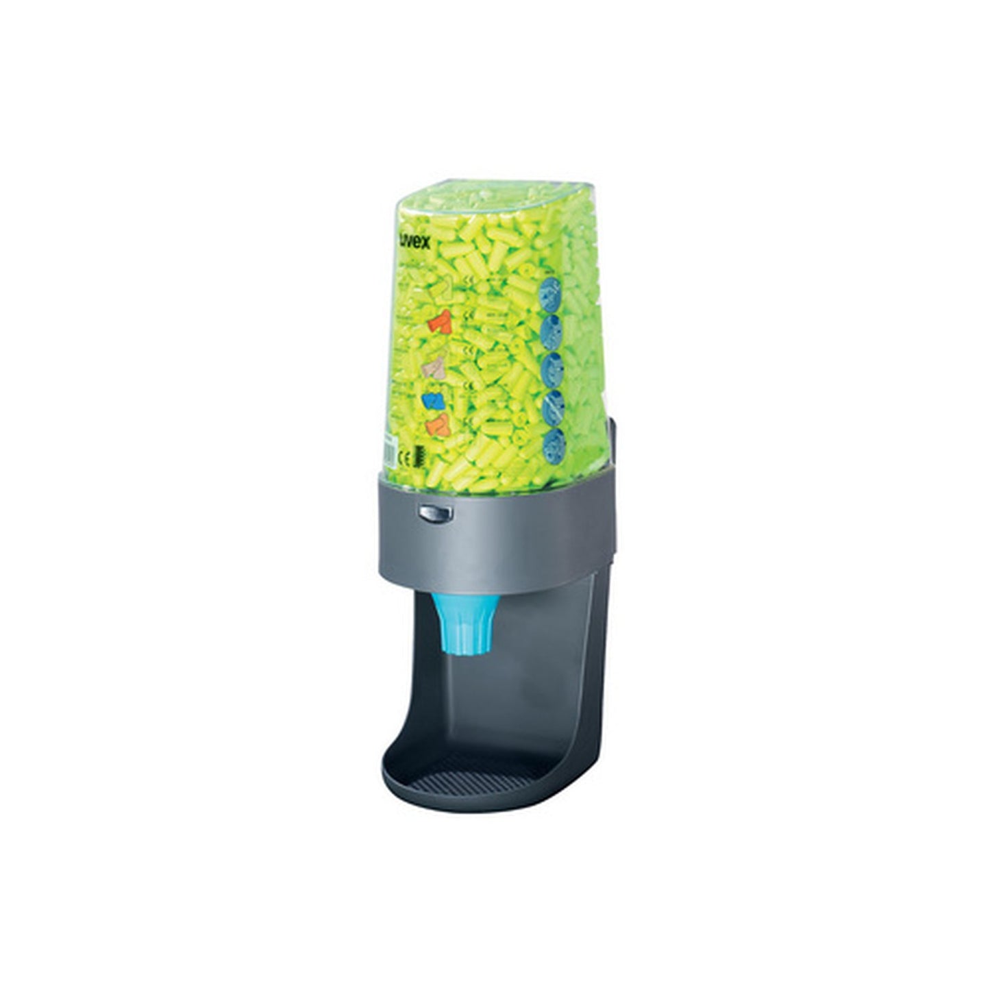 uvex Distributeur de bouchons "one2click", garni