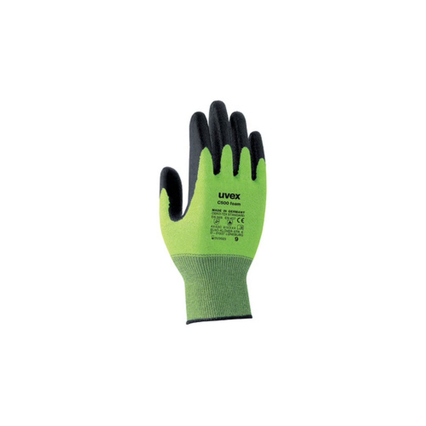 uvex Gant de protection contre les coupures C500 foam, T.9 x10