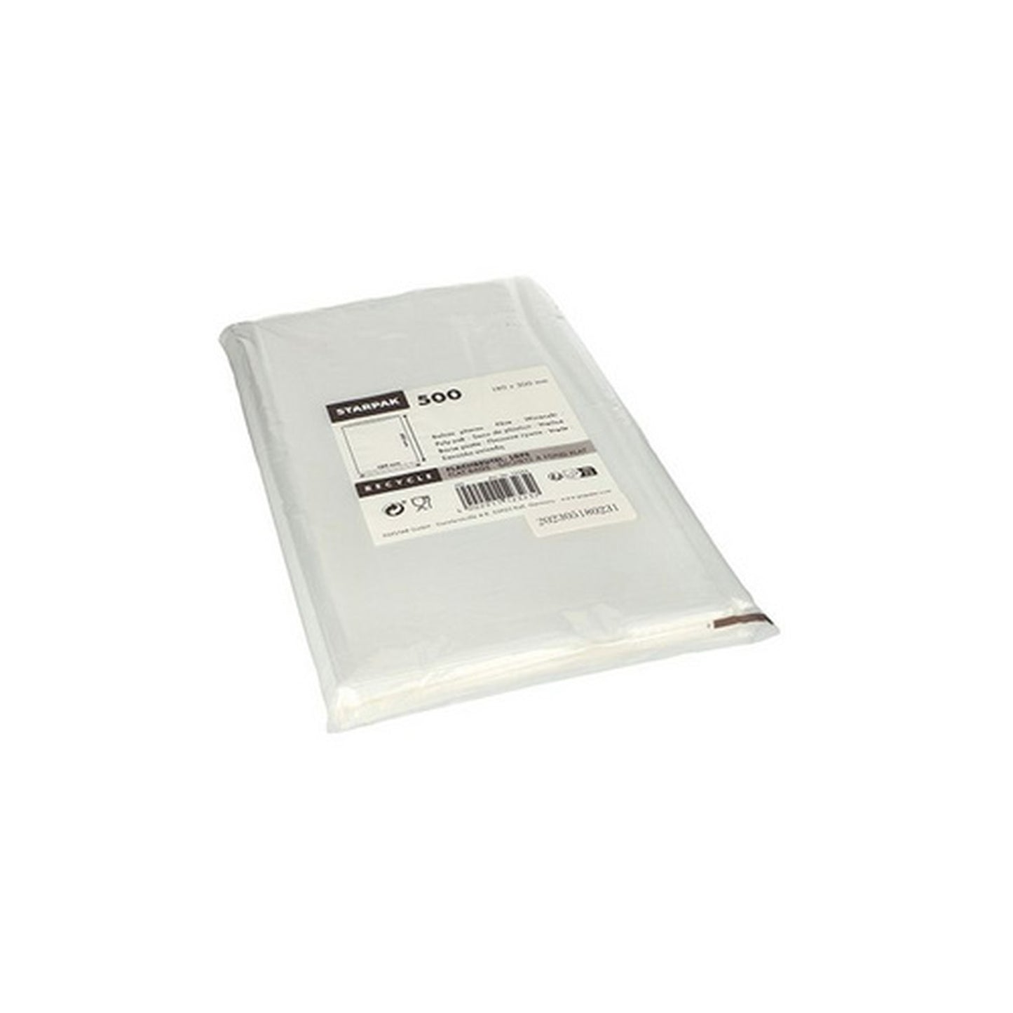 STARPAK Sachet plat, dimensions: (L)300 x (H)500 mm