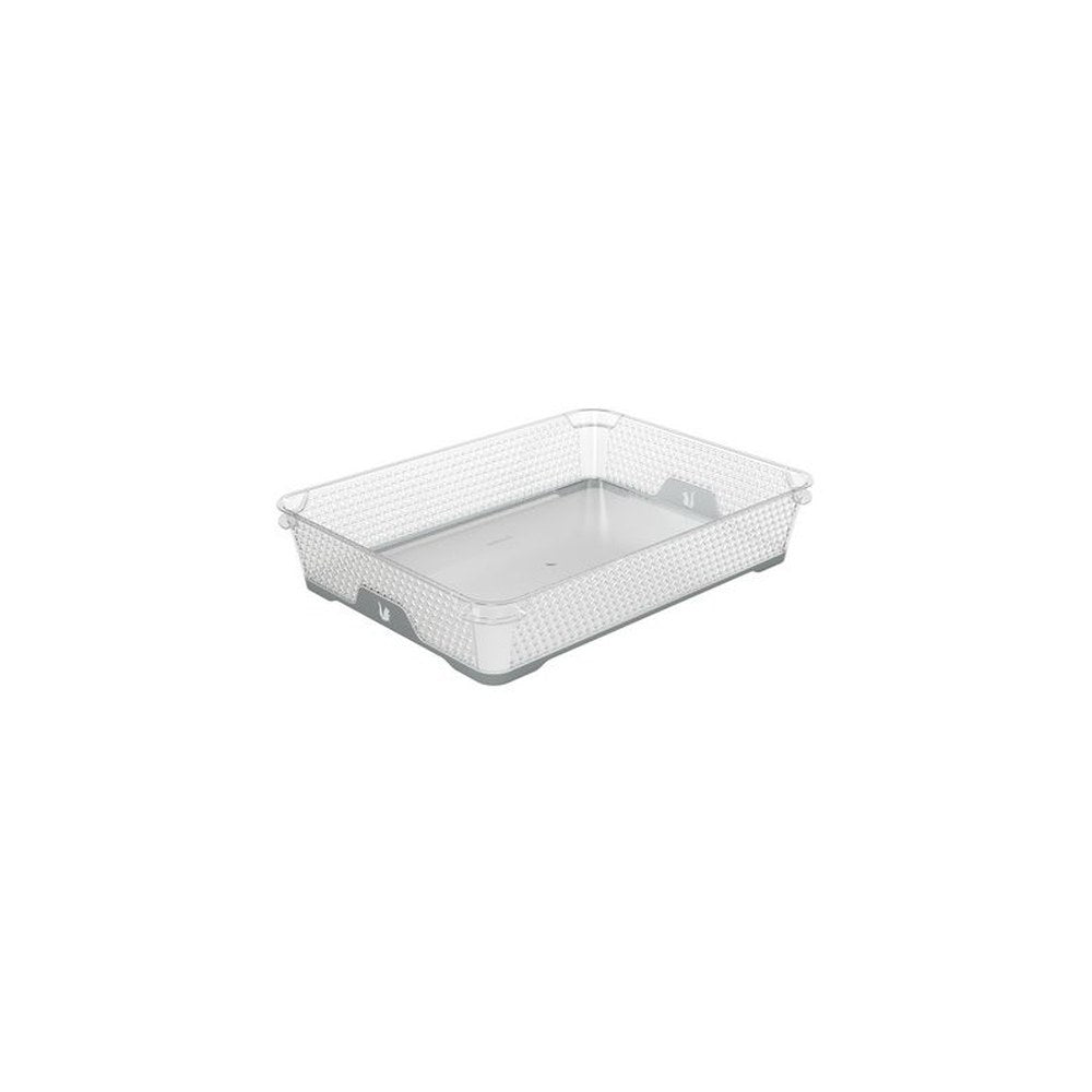 keeeper Corbeille de rangement "jonas", A4, PP, nordic-grey
