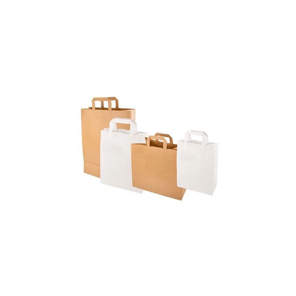 PAPSTAR Sac en papier, 320 x 215 x 270 mm, brun