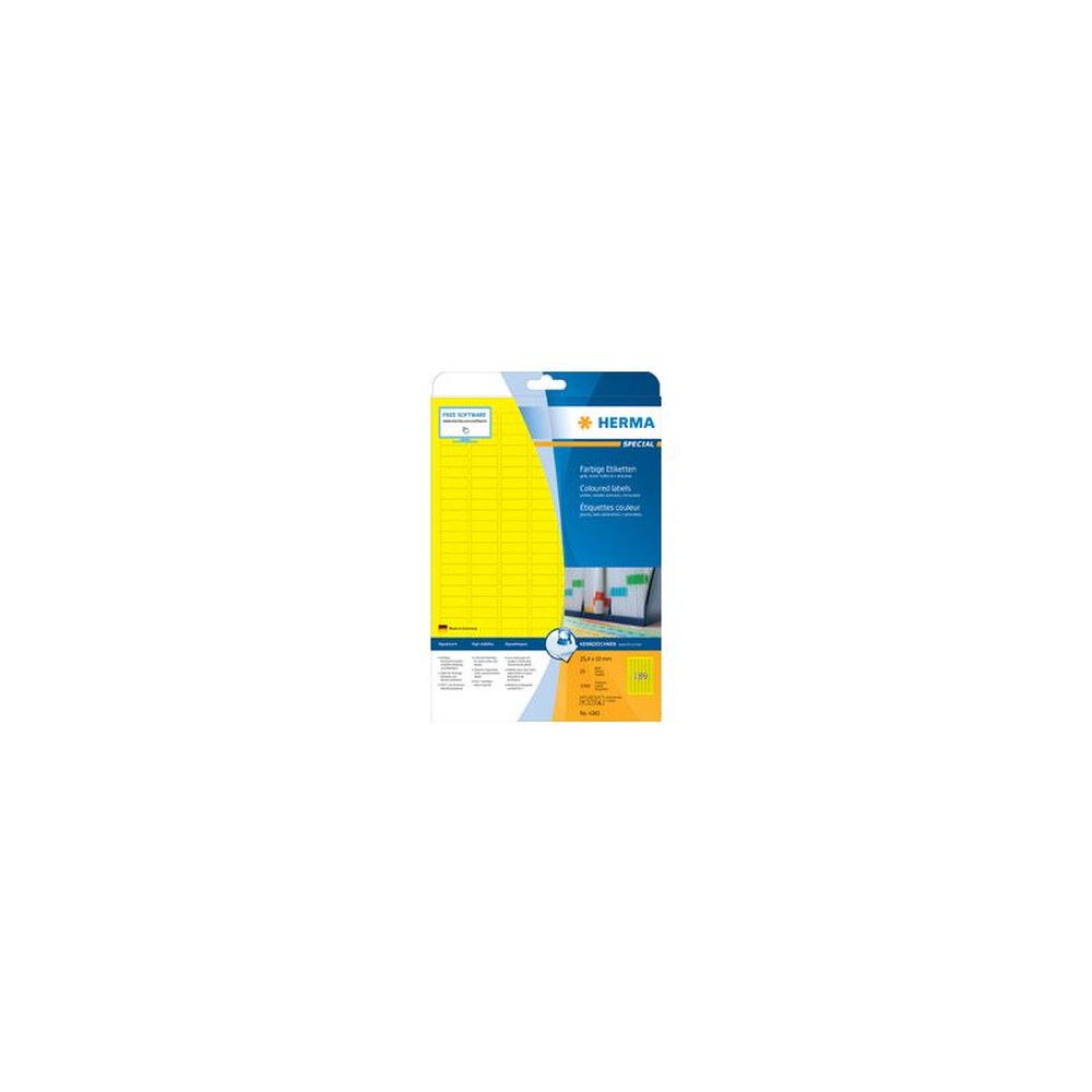 HERMA Etiquette universelle SPECIAL, 105 x 42,3 mm, bleu