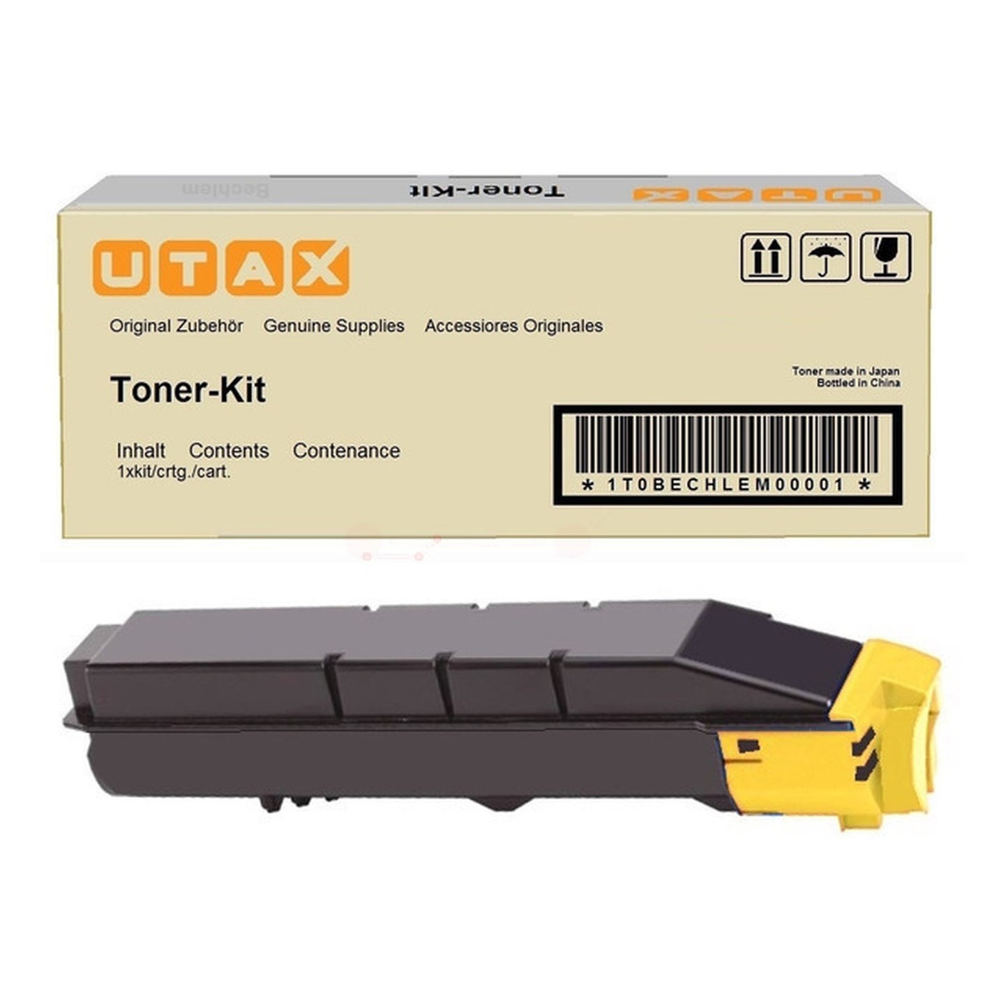 Toner d'origine Utax 653010016 - jaune