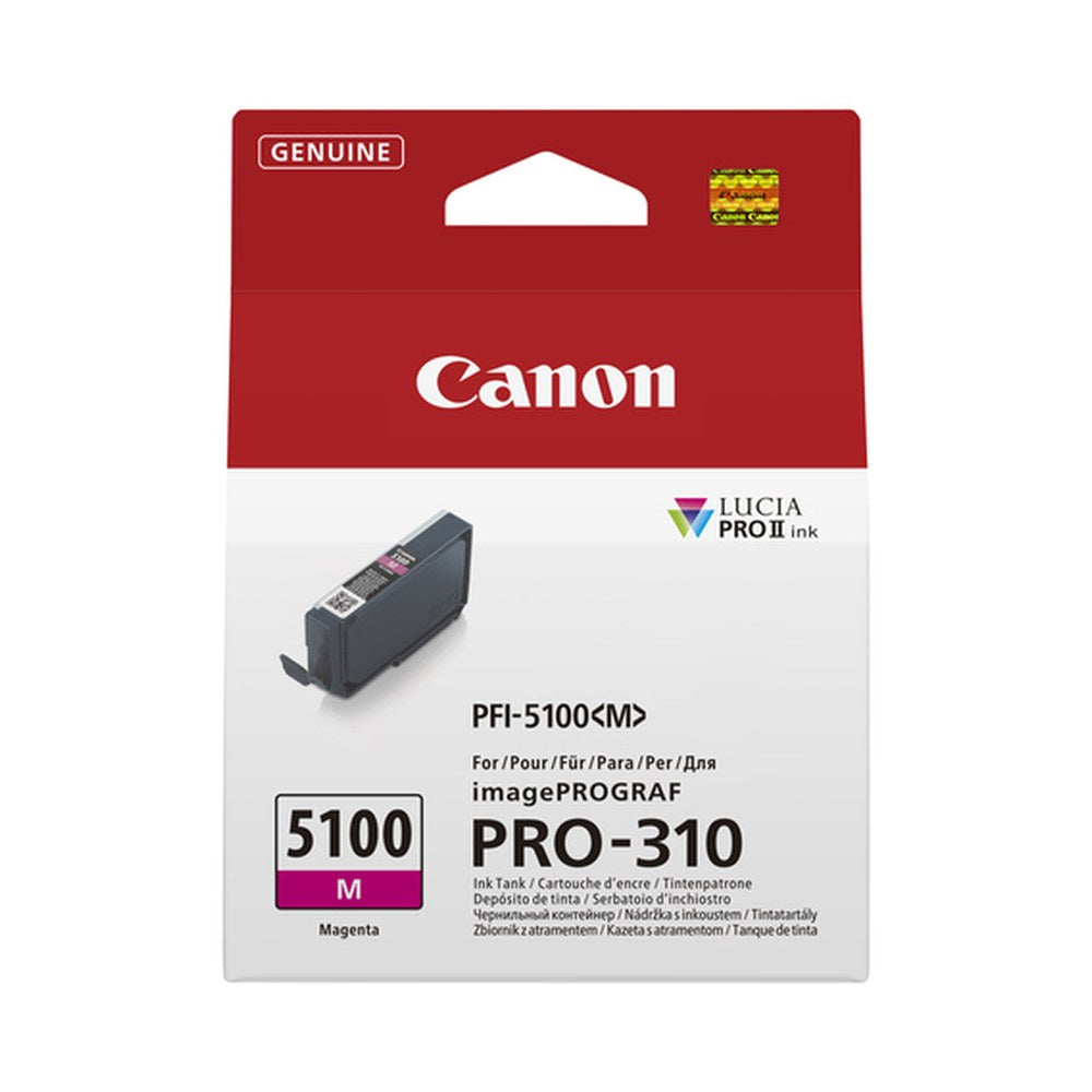 Cartouche d'origine Canon 6954C001 / PFI-5100 M - magenta