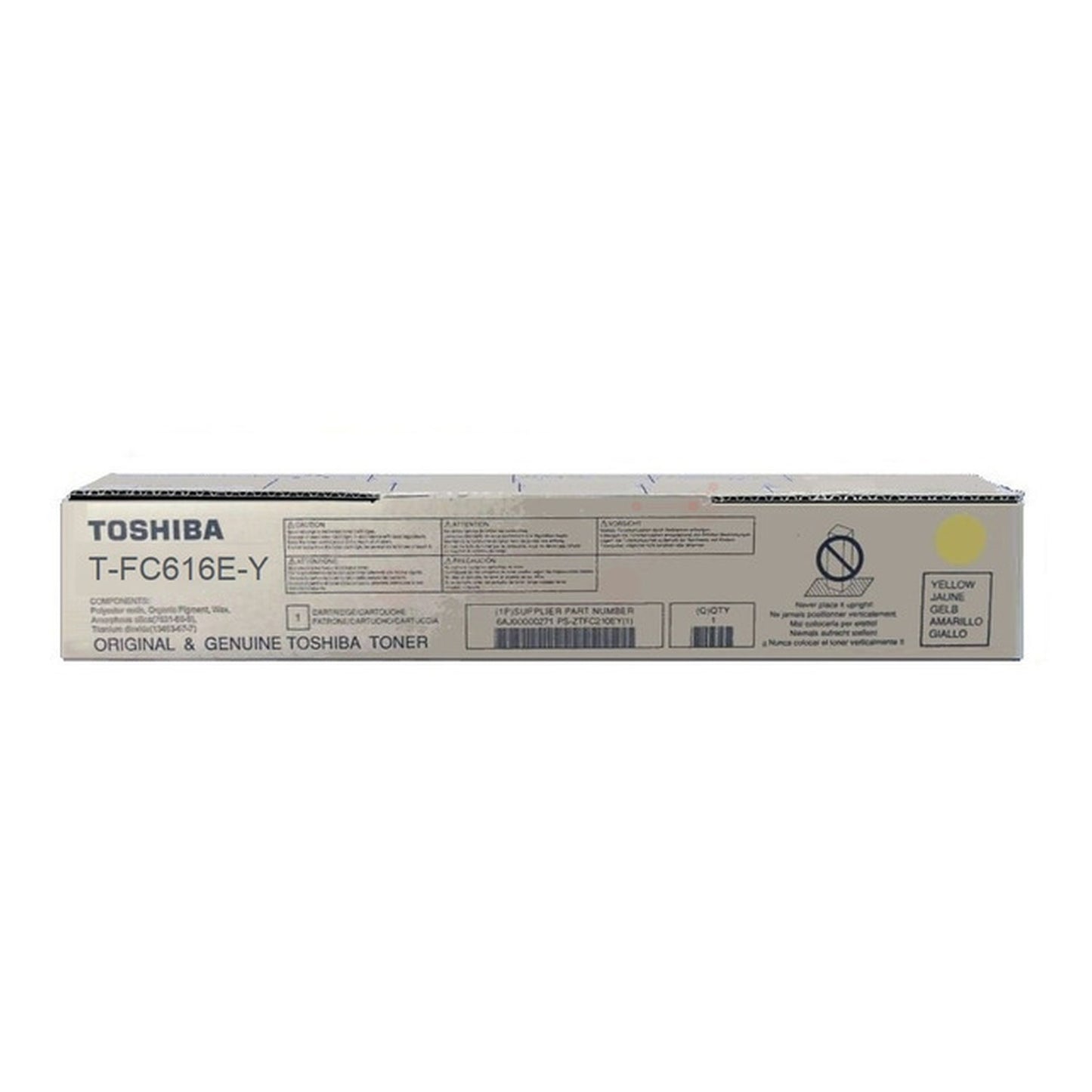 Toner d'origine Toshiba 6AK00000379 / T-FC 616 EY - jaune