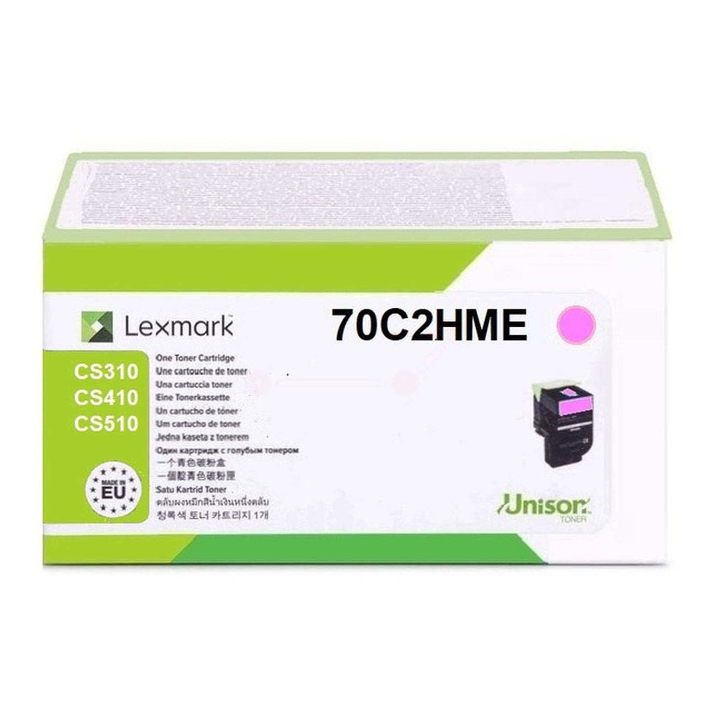 Toner d'origine Lexmark 70C2HME / 702HM - magenta