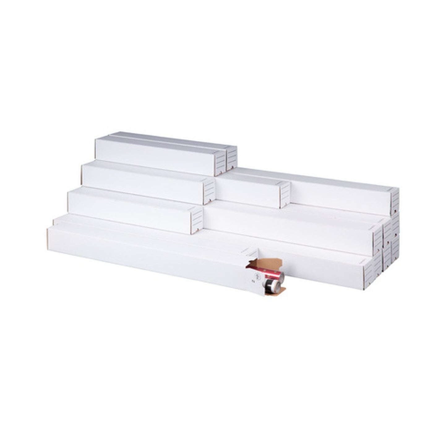 smartboxpro Boîte d'expédition, A0, blanc x20