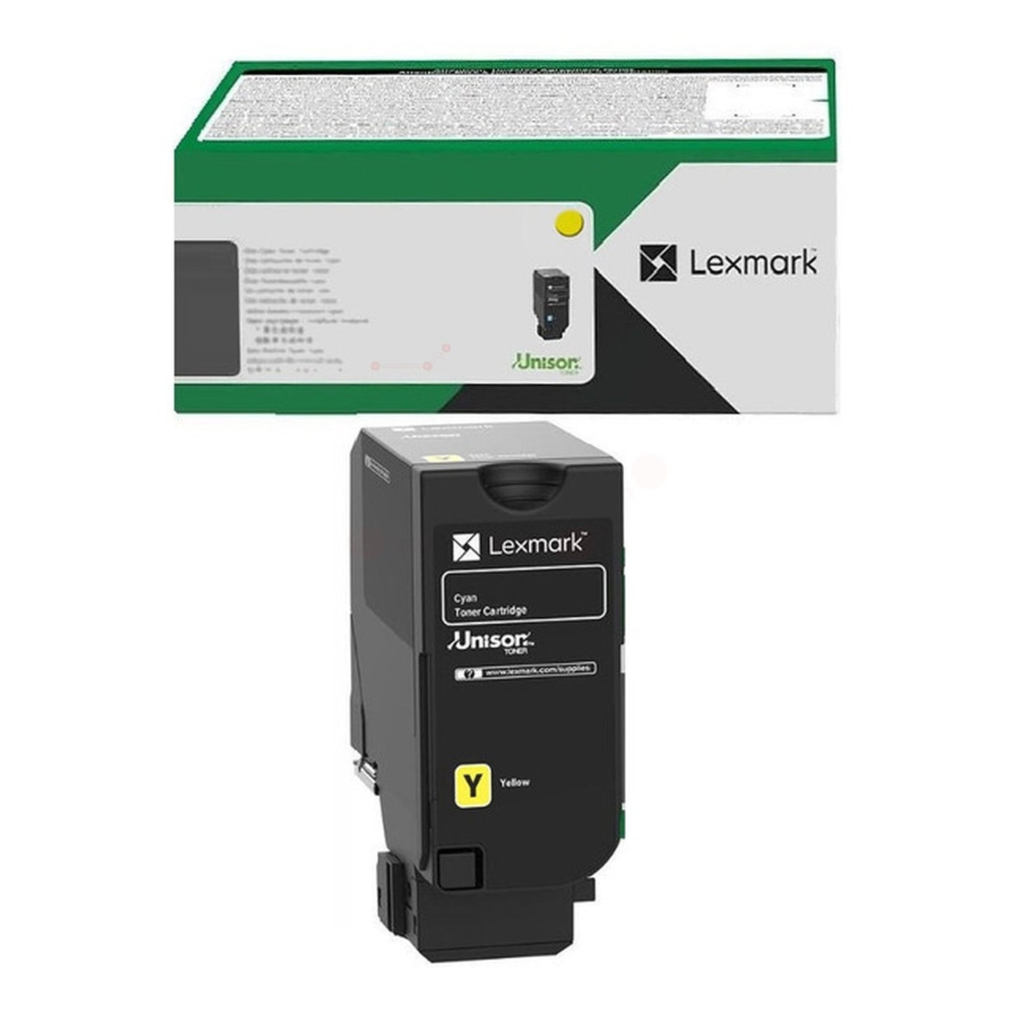 Toner d'origine Lexmark 71C2HY0 - jaune