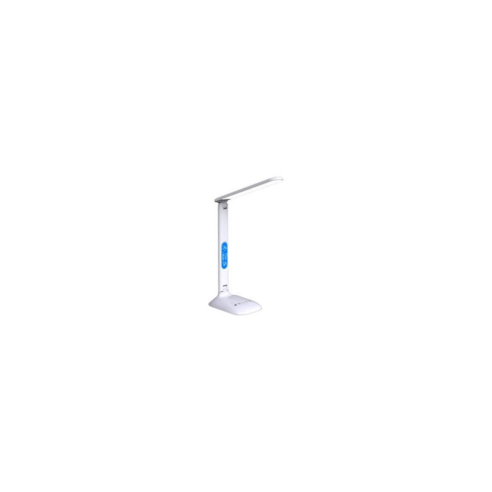 PAPERFLOW Lampe de table à LED FOLEY, socle, blanc