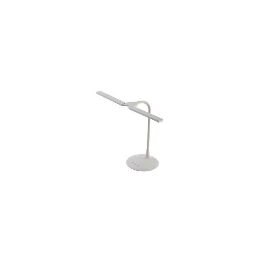 ALBA Lampe de bureau LED "LEDTWIN", rechargeable, noir