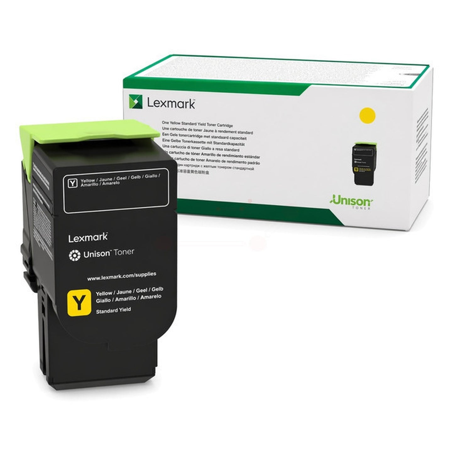 Toner d'origine Lexmark 78C0X40 - jaune