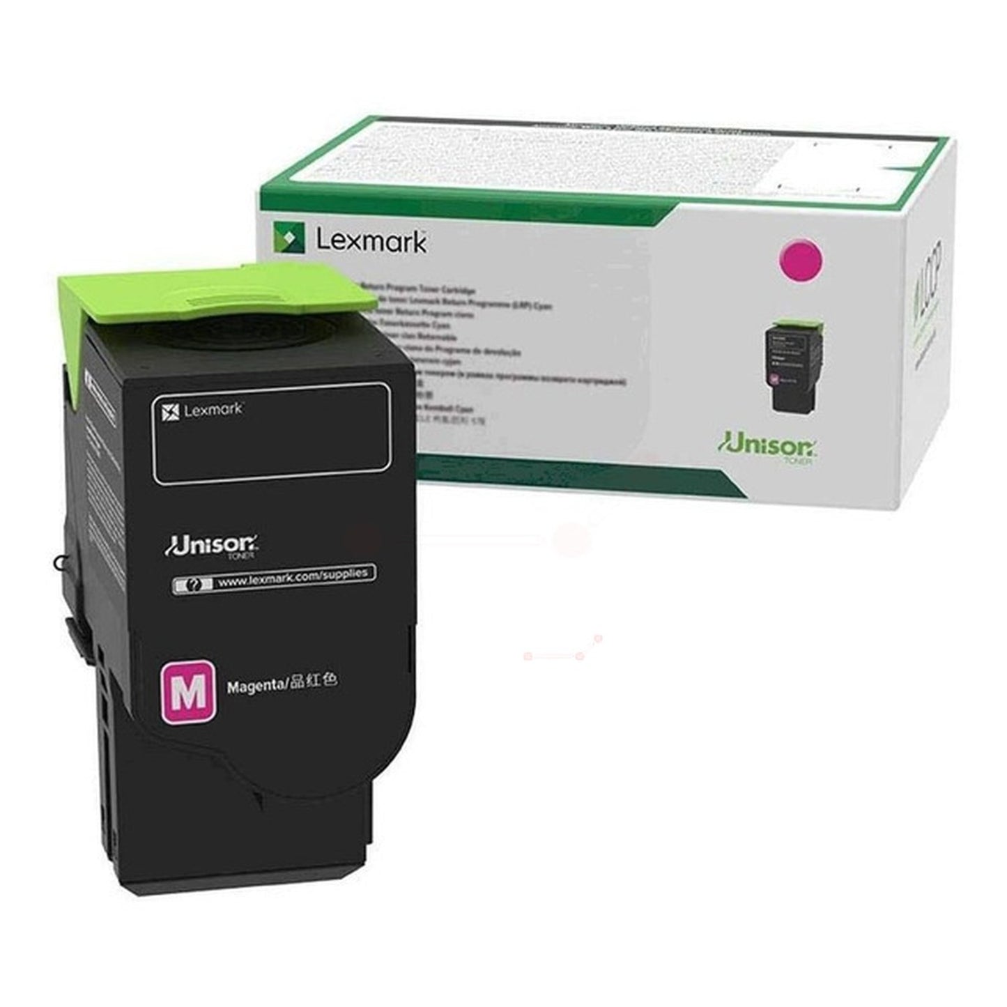 Toner d'origine Lexmark 78C20M0 - magenta