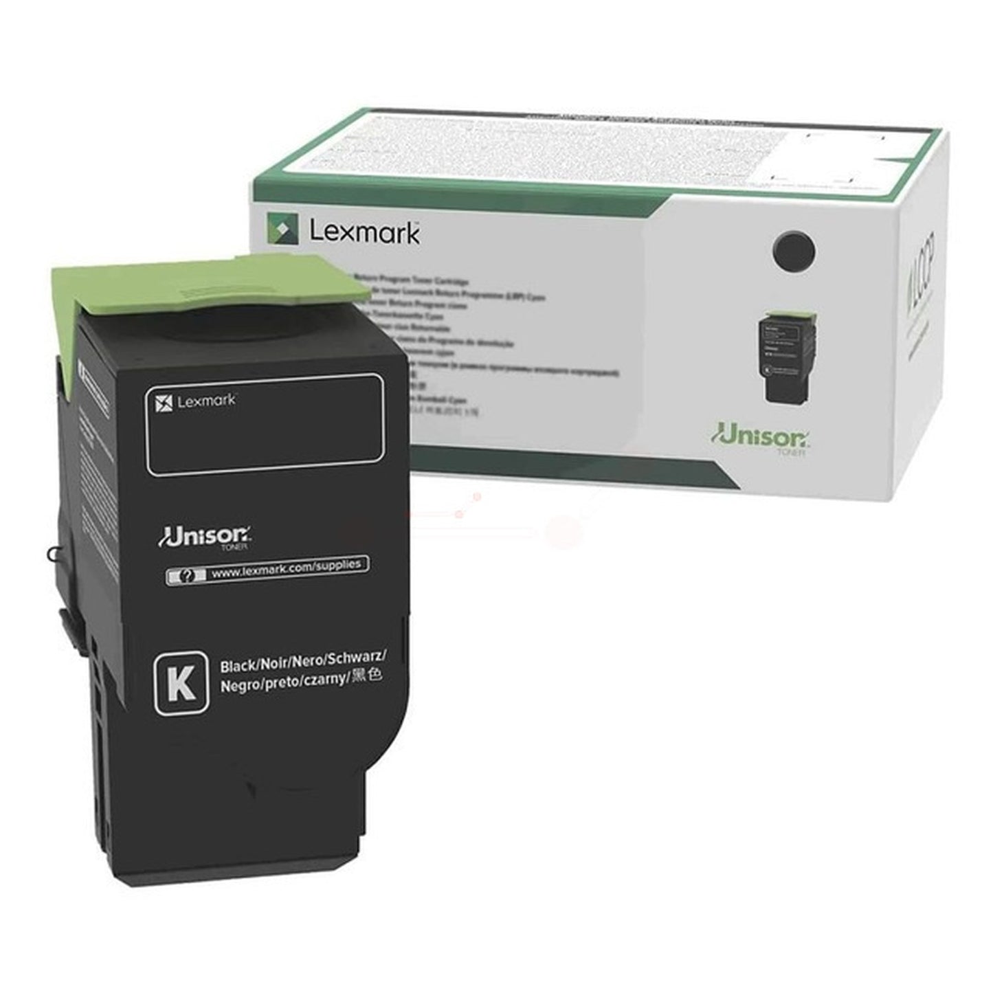 Toner d'origine Lexmark 78C2UK0 - noir