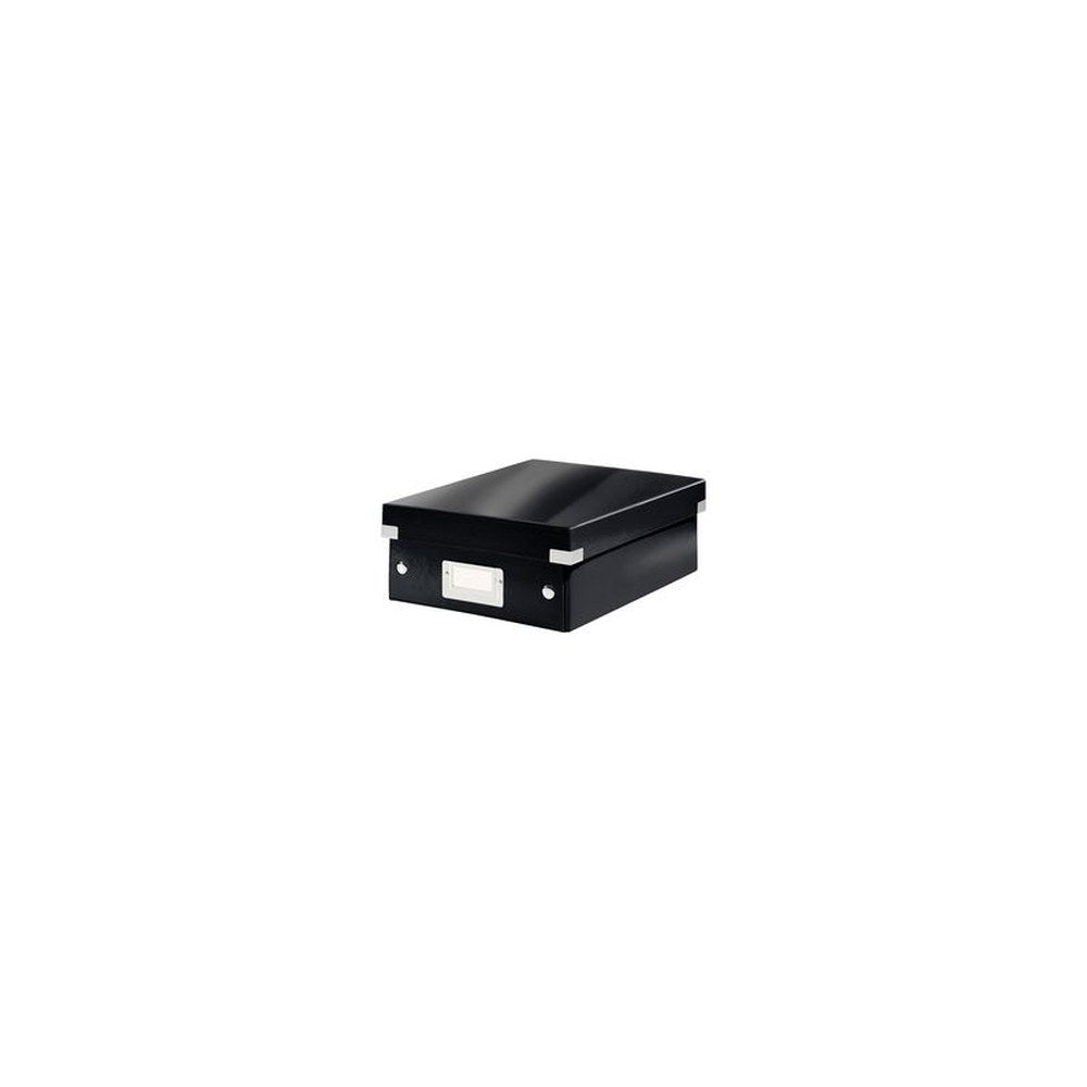 LEITZ Boîte de rangement Click & Store WOW, petit, noir