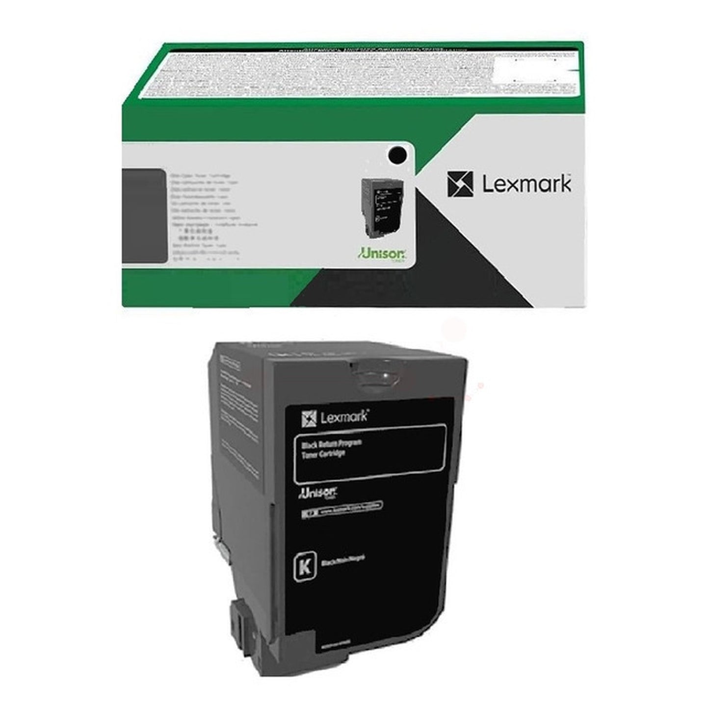 Toner d'origine Lexmark 81C2XK0 - noir