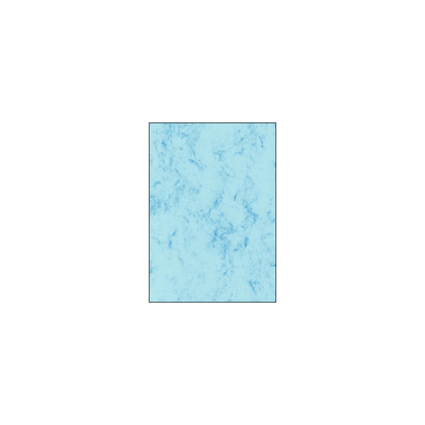 sigel papier marbré, A4, 200 g/m2, carton prestige, bleu