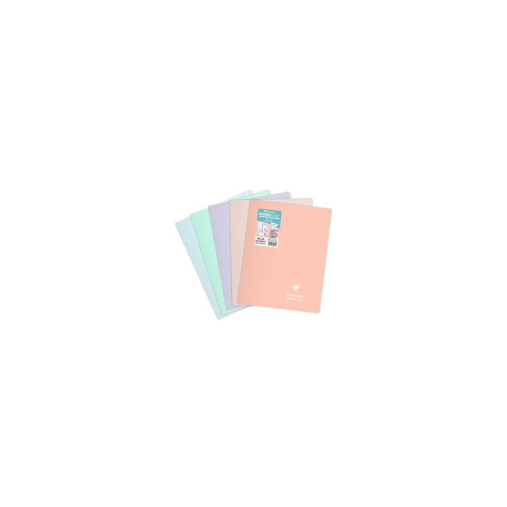 Clairefontaine Cahier Koverbook Blush, 170 x 220 mm, assorti x10