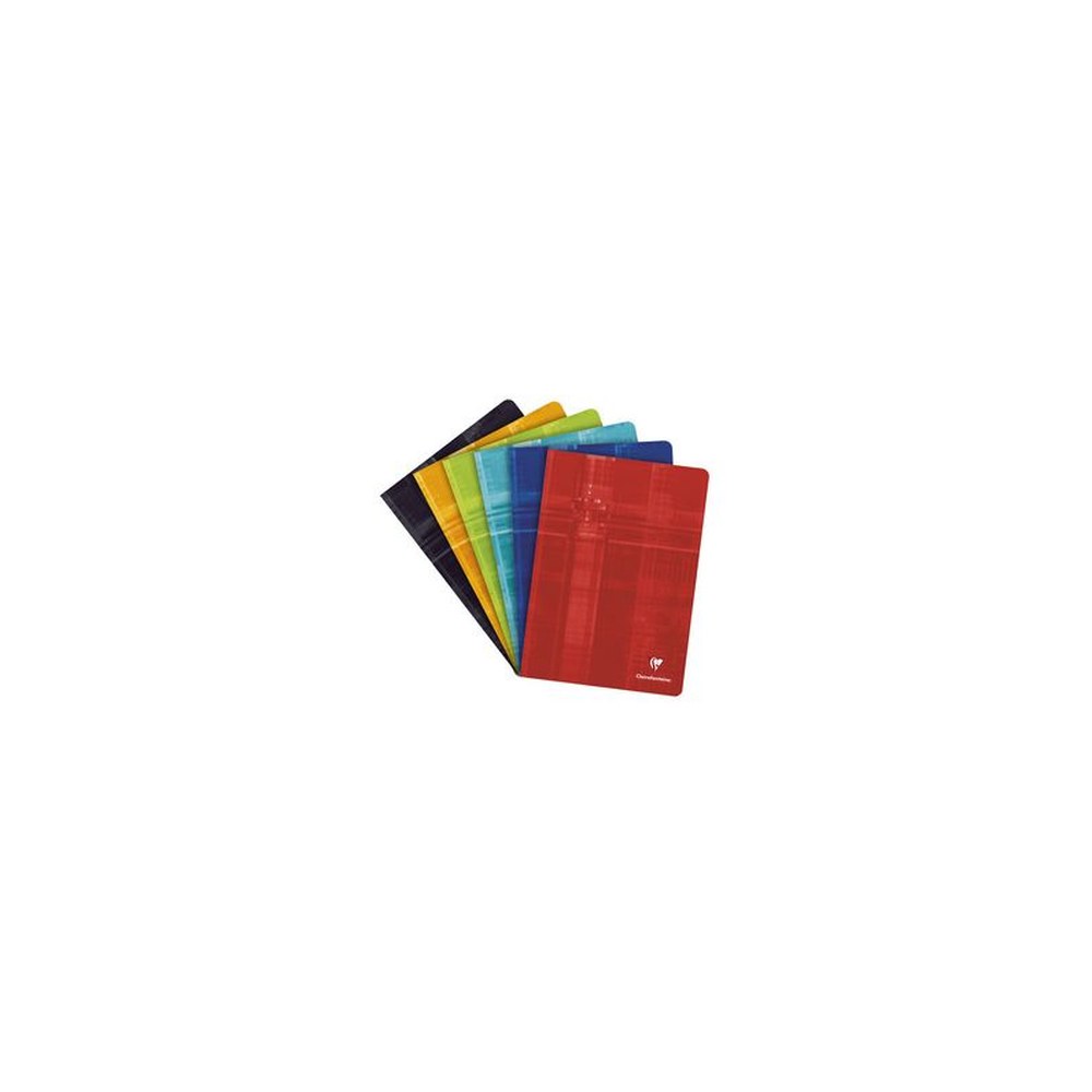 Clairefontaine Cahier piqûre, A4, quadrillé 5x5, 80 pages x10