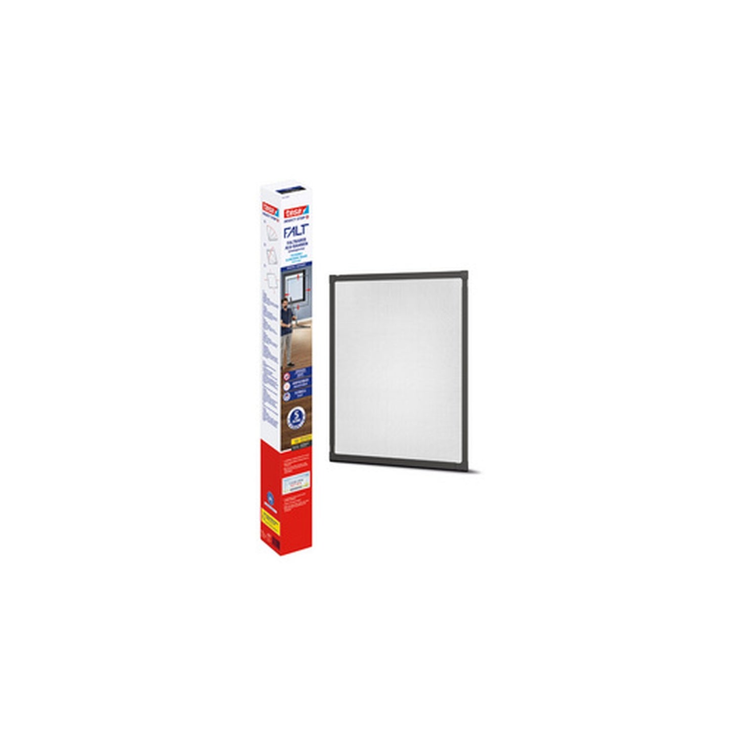 tesa Moustiquaire pour fenêtre ALU FALT, anthracite