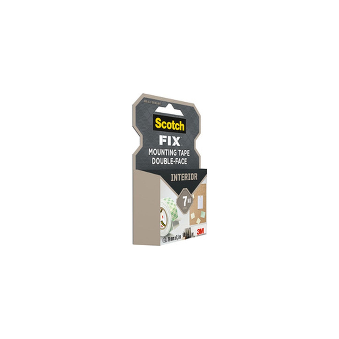 3M Ruban adhésif de fixation Scotch-Fix double face, 19 mm x