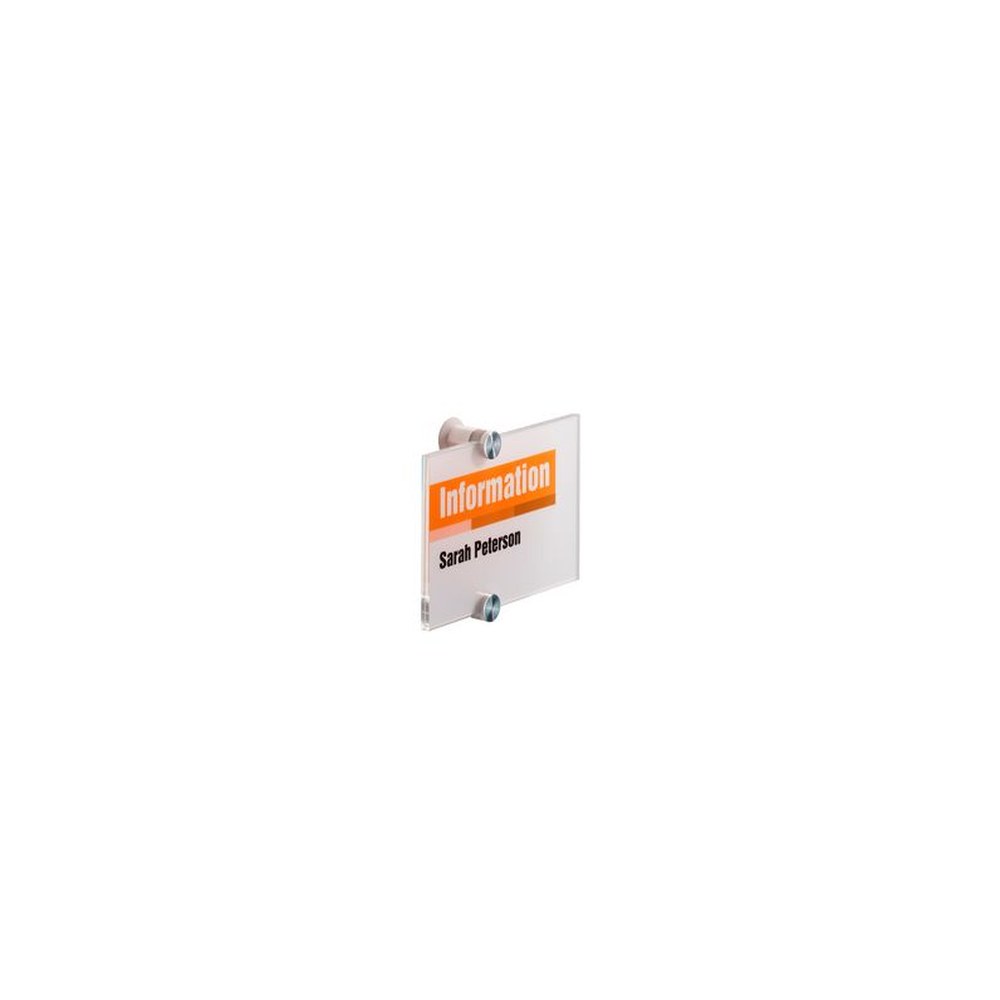 DURABLE Film CRYSTAL SIGN recharge pour plaque de porte 4823