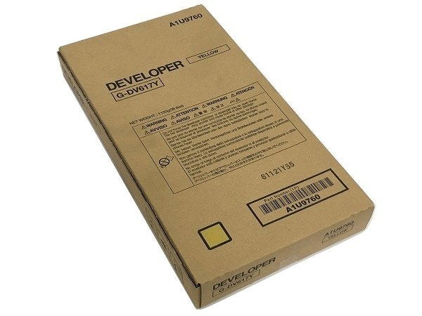 Développeur d'origine Konica Minolta A1U9760 / DV-617 Y - jaune
