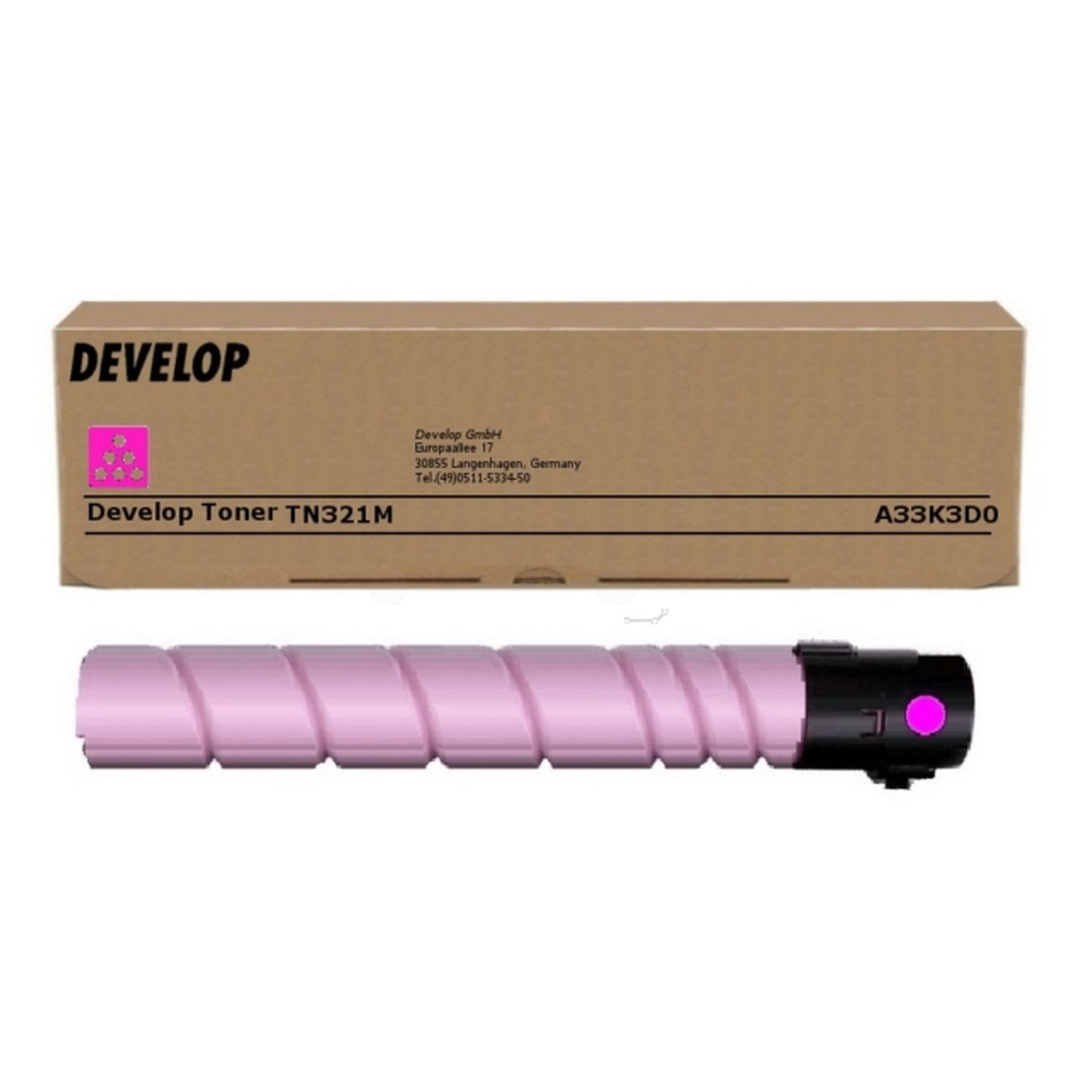 Toner d'origine Develop A33K3D0 / TN-321 M - magenta