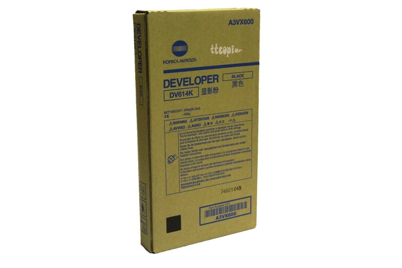 Développeur d'origine Konica Minolta A3VX600 / DV-614 K - noir