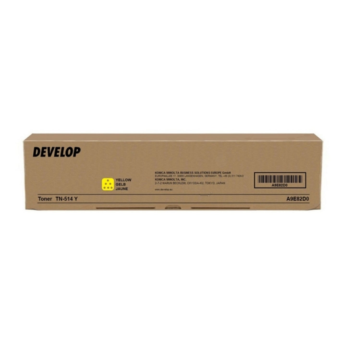 Toner d'origine Develop A9E82D0 / TN-514 Y - jaune