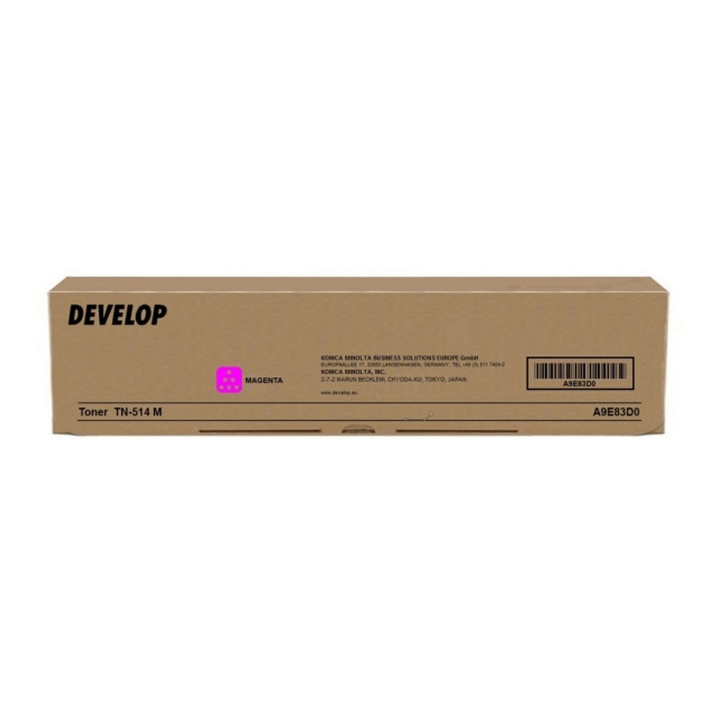 Toner d'origine Develop A9E83D0 / TN-514 M - magenta