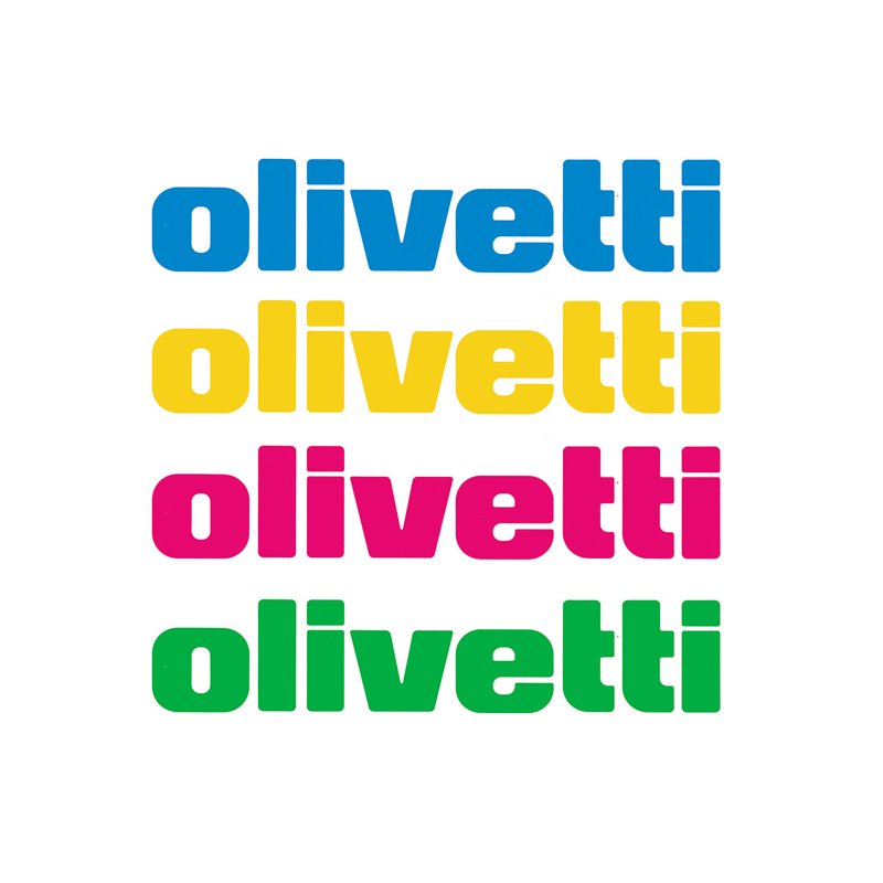 Développeur d'origine Olivetti B0851 - cyan