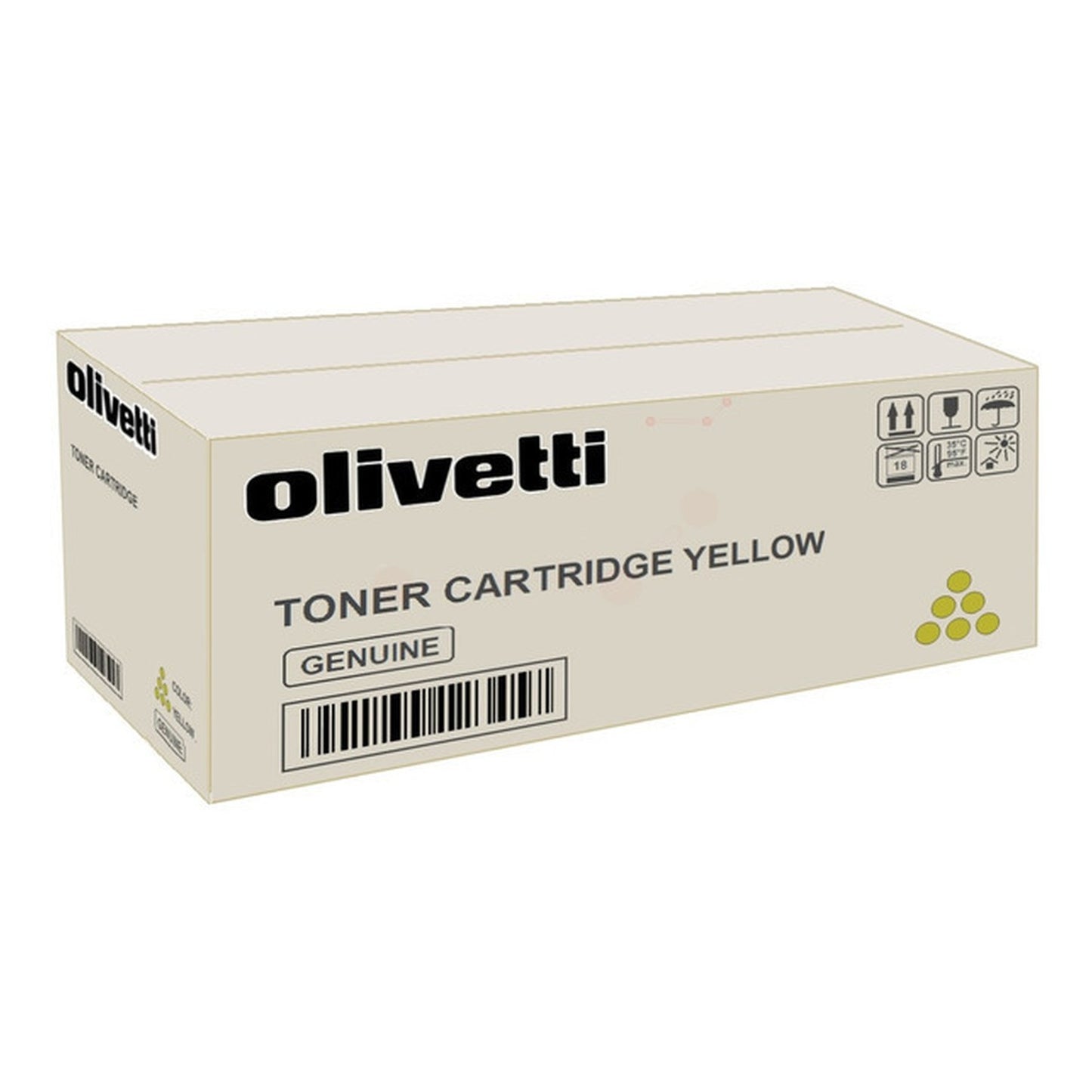 Toner d'origine Olivetti B1209 - jaune