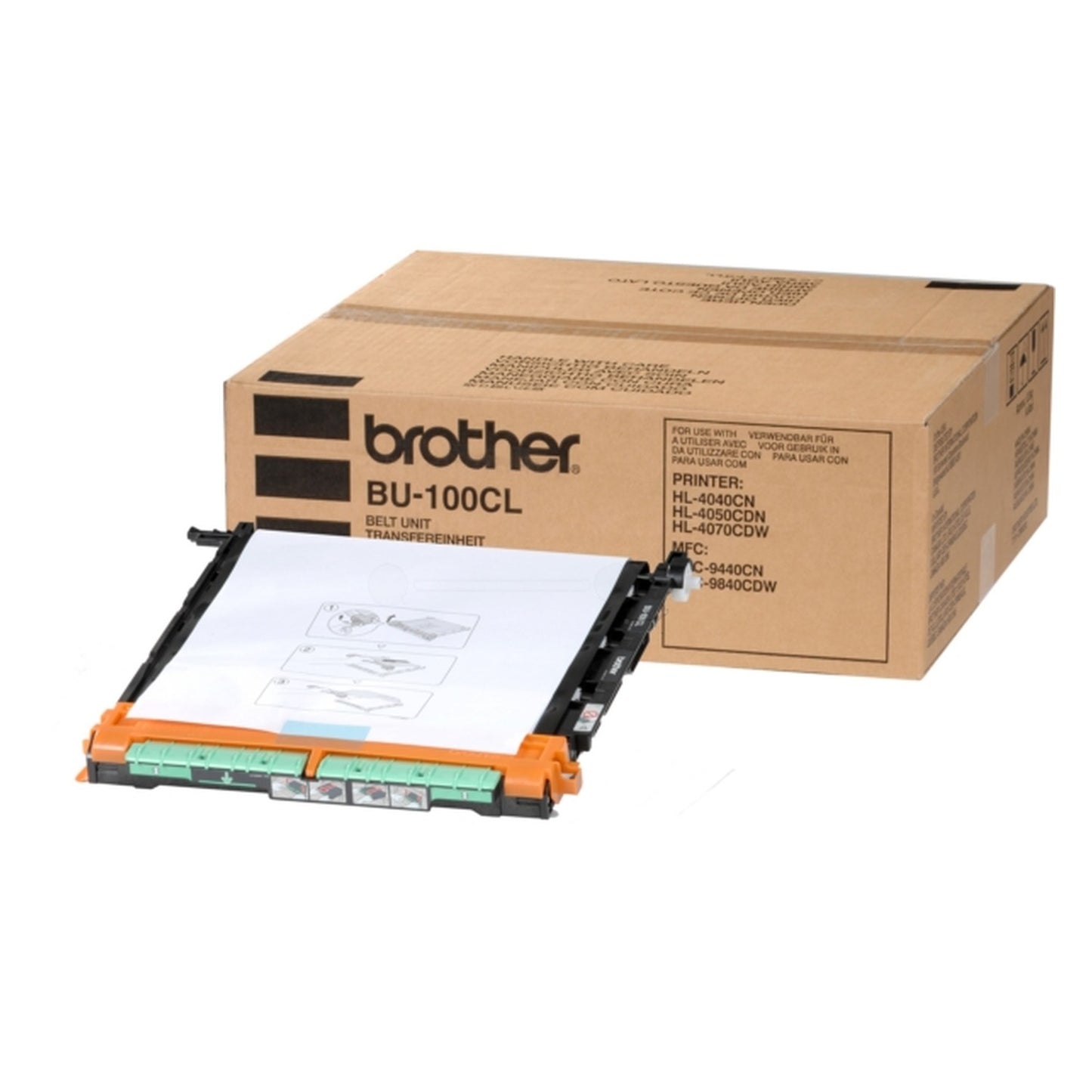 Courroie de Transfert de Marque BROTHER BU100CL Noir (50 000 pages) (courroie OPC)