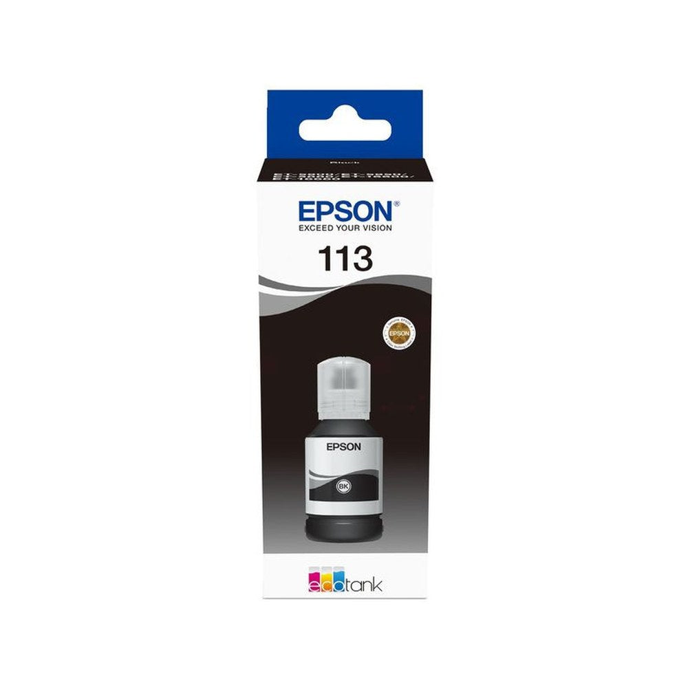 Bouteille d'encre d'origine Epson C13T06B140 / 113 - noire