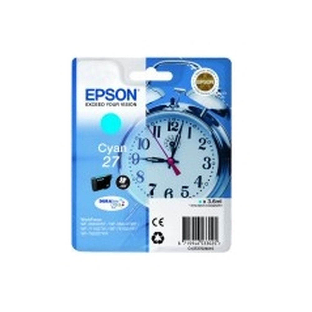 Cartouche d'origine Epson C13T27024010 / 27 - cyan