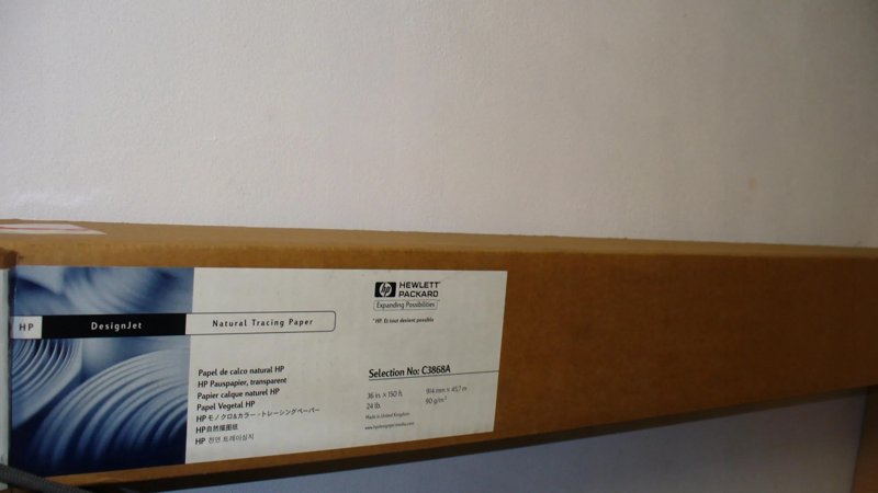 Papier 36 pouces d'origine HP C3868A