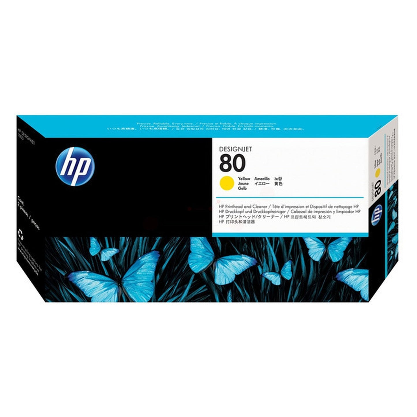 Tête d'impression d'origine HP C4823A / 80 - jaune