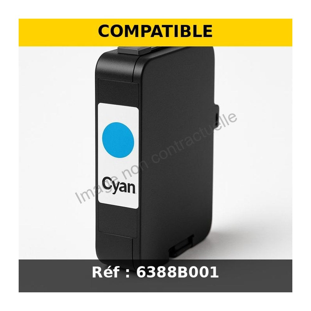 Cartouche compatible Canon 6388B001 / CLI-42 PC - cyan photo