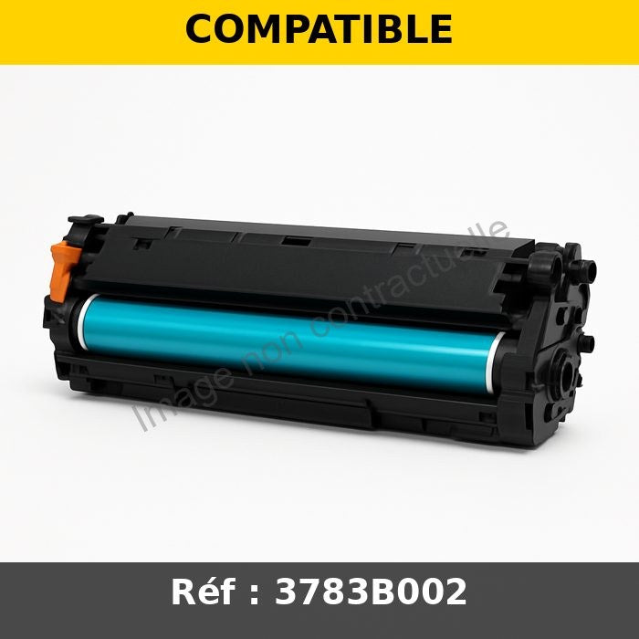 Cartouche Laser Compatible Canon CEXV34C (3783B002) Cyan (19000 pages)