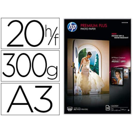 Papier photo A3 d'origine HP CR675A