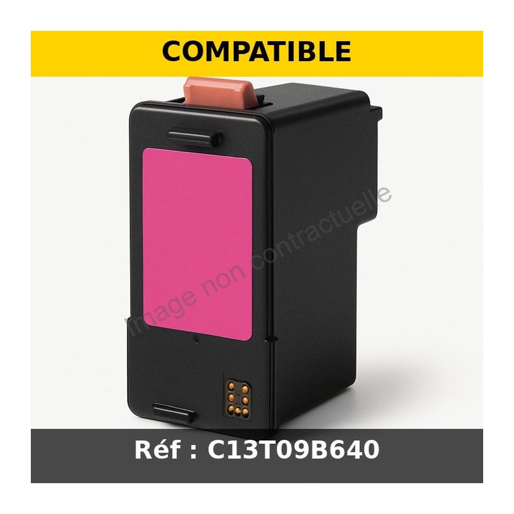 Cartouche compatible Epson C13T09B640 / 107 - magenta photo