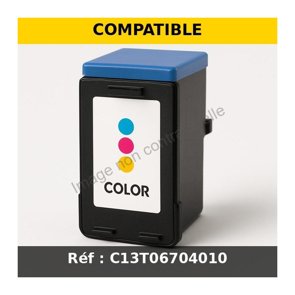 Cartouche compatible Epson C13T06704010 / T067 - multicouleur