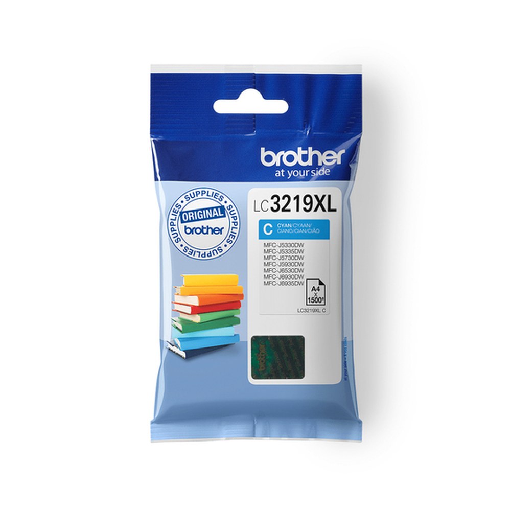 Cartouche compatible premium Brother LC3219XLC - cyan