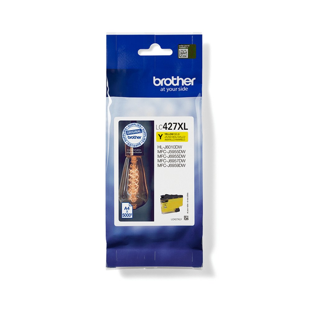 Cartouche compatible premium Brother LC427XLY - jaune