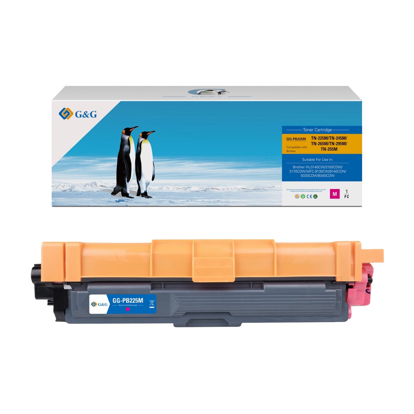 Toner compatible premium Brother TN245M - magenta