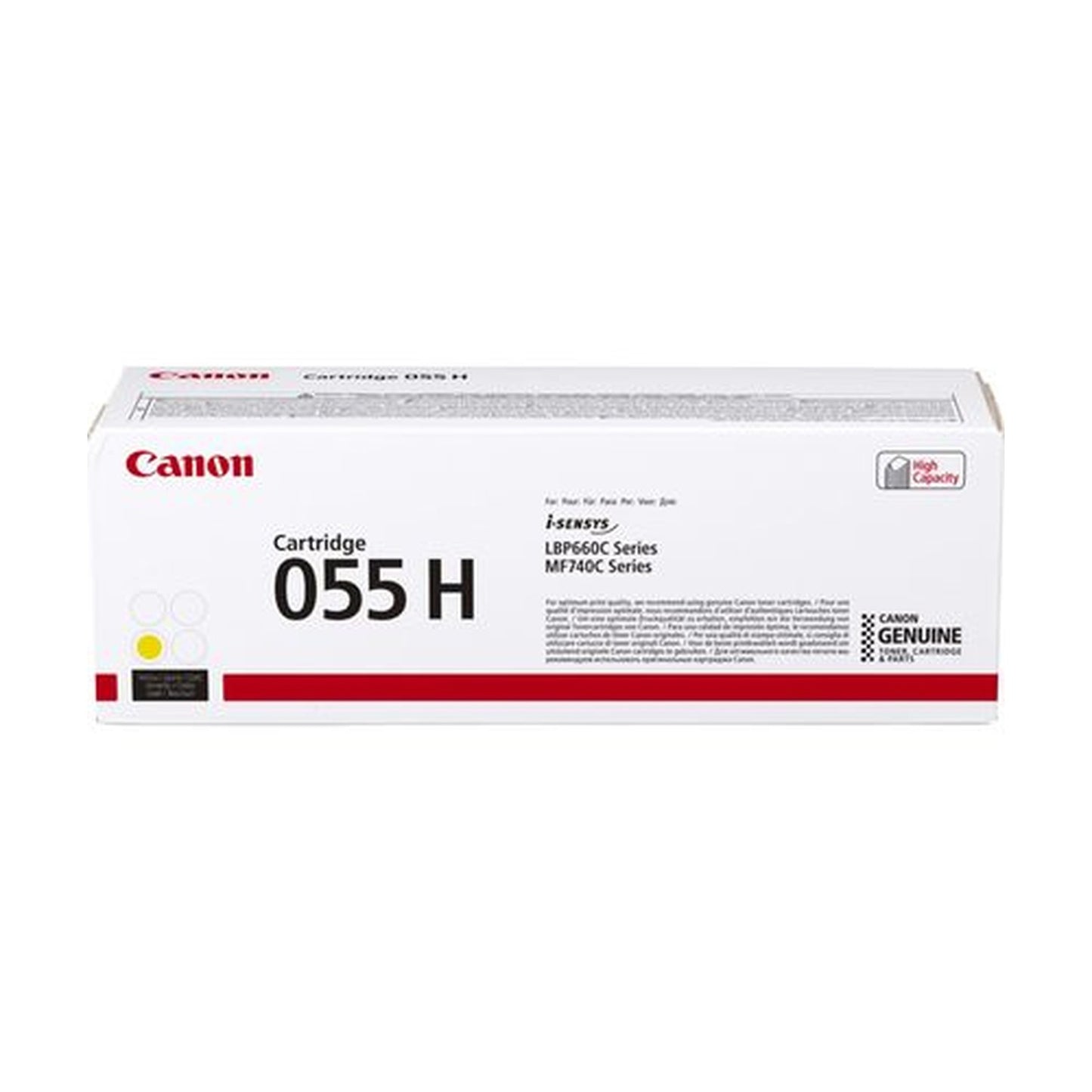 Toner compatible premium Canon 3017C004 / 055 H - jaune
