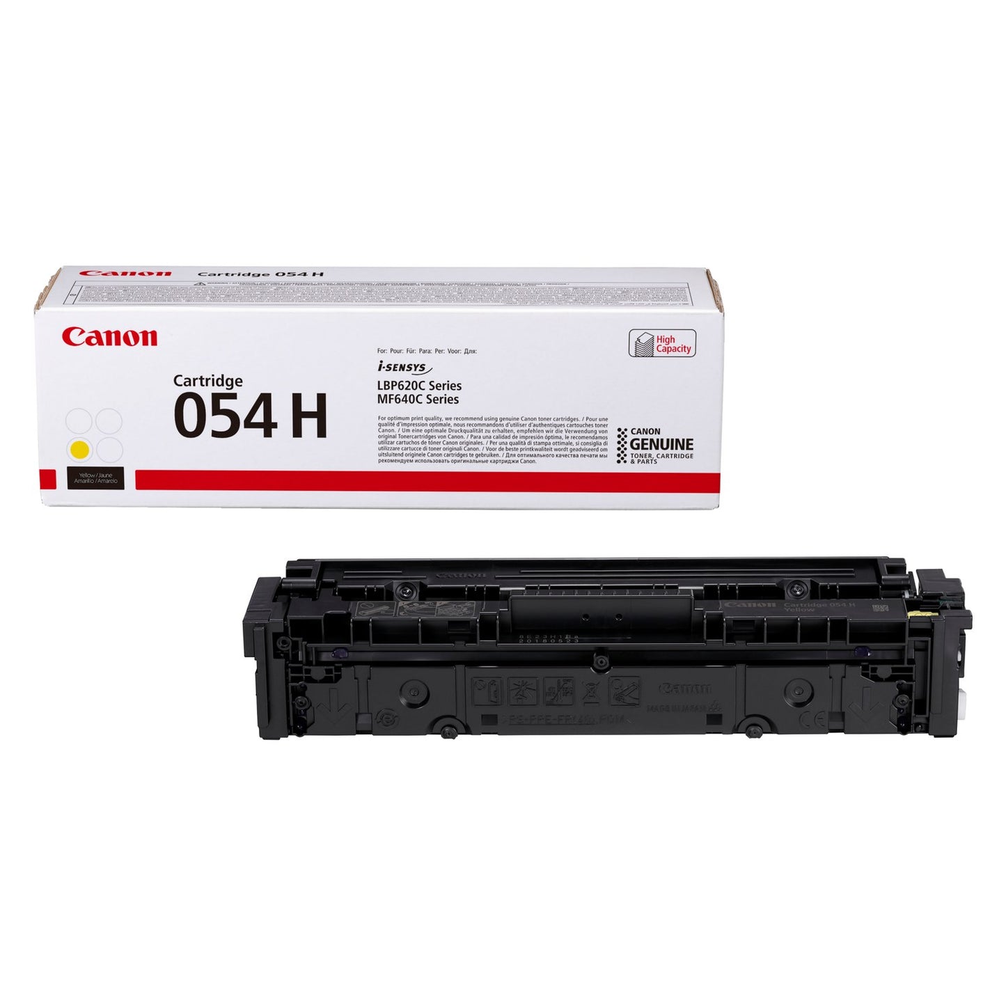 Toner compatible premium Canon 3025C002 / 054 H - jaune