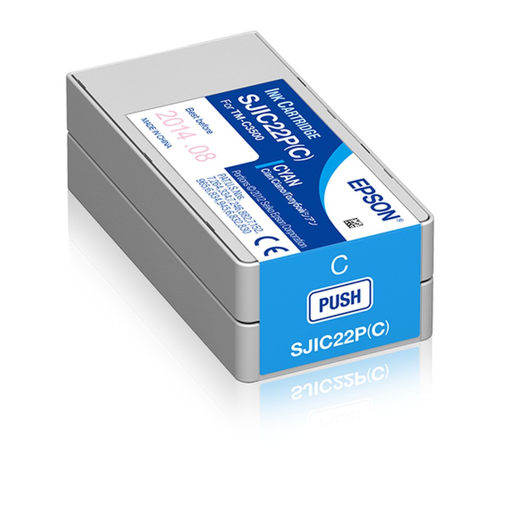 Cartouche compatible premium Epson C33S020602 / SJI-C-22-P-(C) - cyan