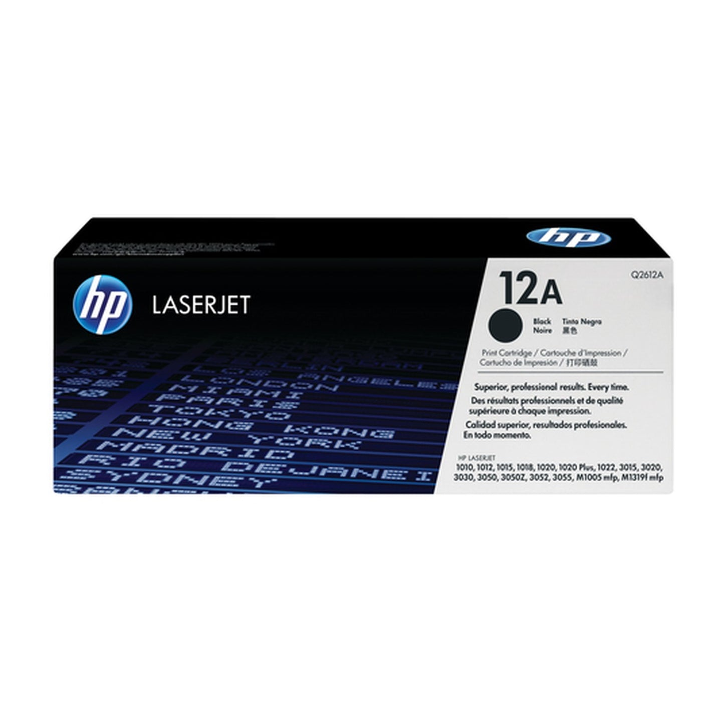 Toner compatible premium HP Q2612A / 12A - noir