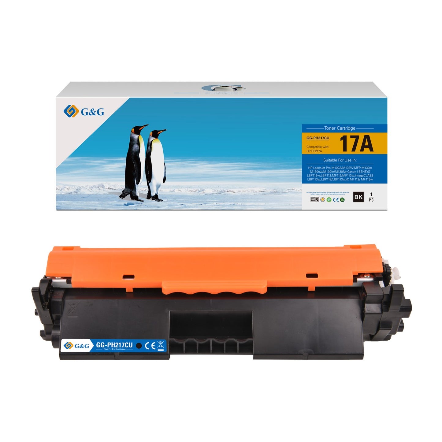 Toner compatible premium HP CF217AC / 17A - noir